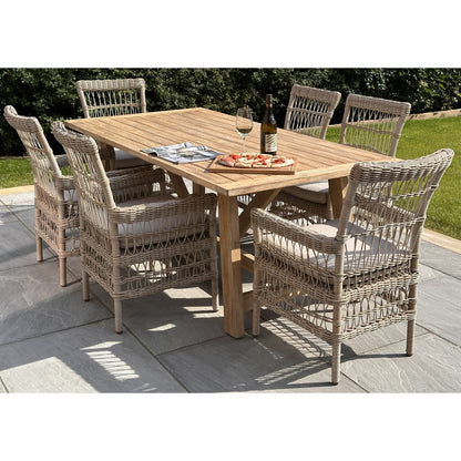 Provence Collection Outdoor Large Dining Table by Hill Interiors