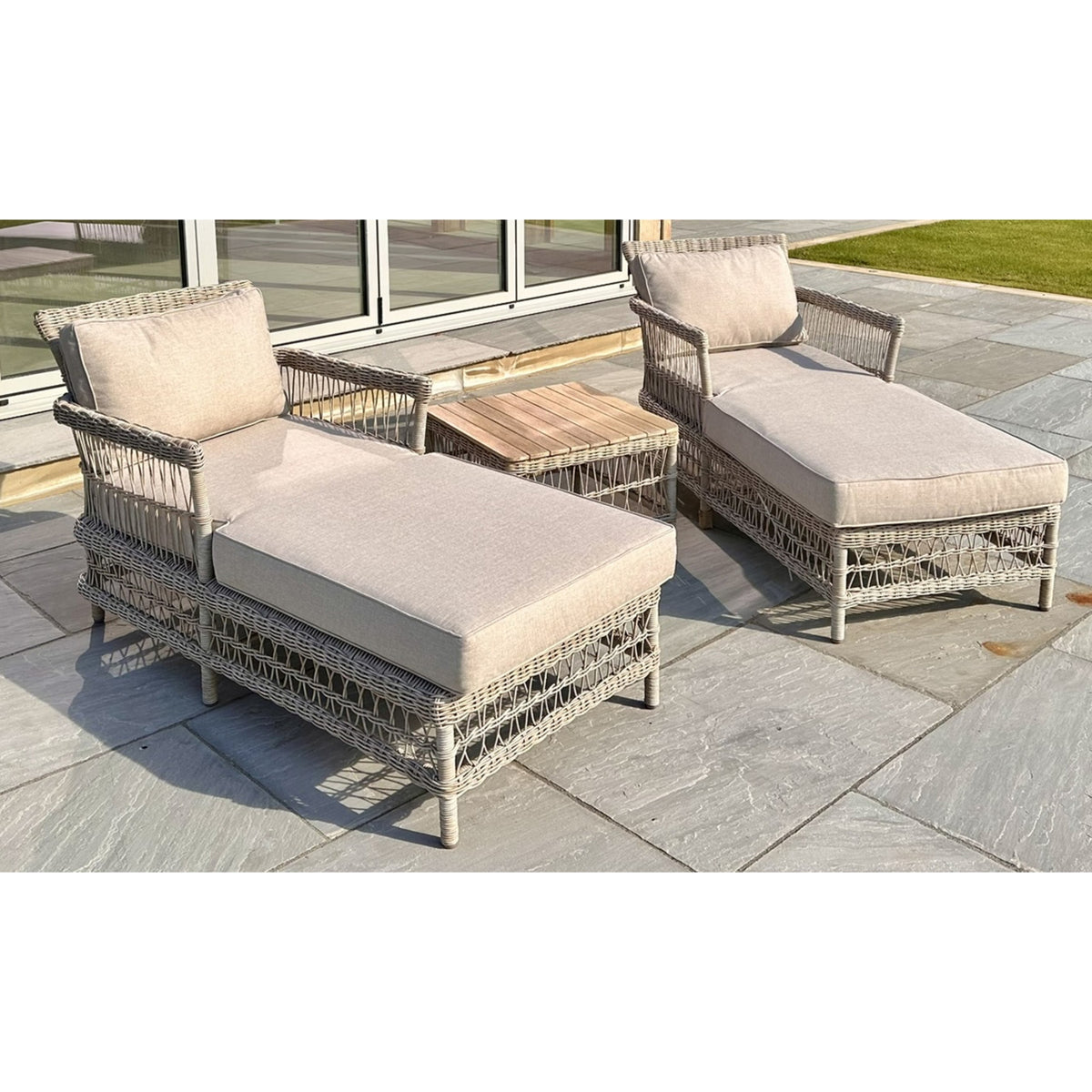 Provence Collection Outdoor Sun Lounger Set by Hill Interiors - image 3