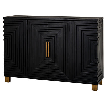 Lennox Black 2 Door Sideboard by Hill Interiors - image 2