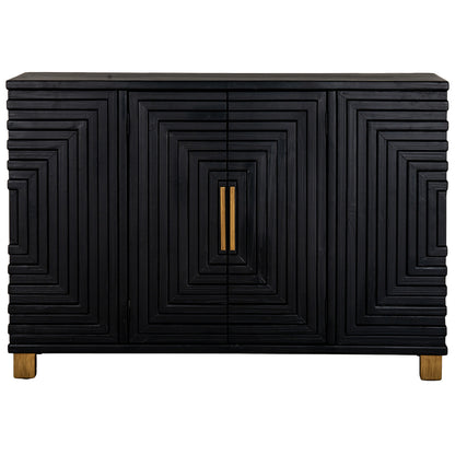 Lennox Black 2 Door Sideboard by Hill Interiors - image 3