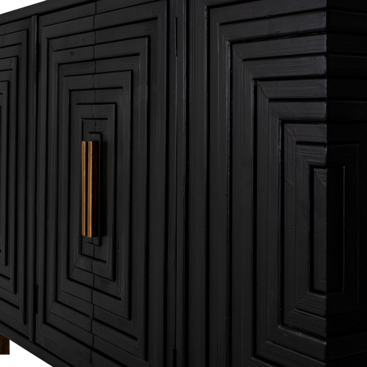 Lennox Black 2 Door Sideboard by Hill Interiors - image 4