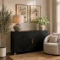 Lennox Black 2 Door Sideboard by Hill Interiors