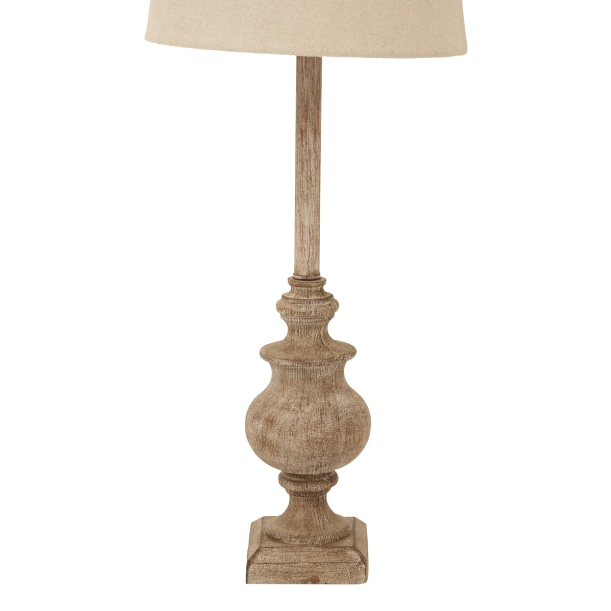 Chiaro Candlestick Table Lamp With Linen Shade by Hill Interiors - image 2