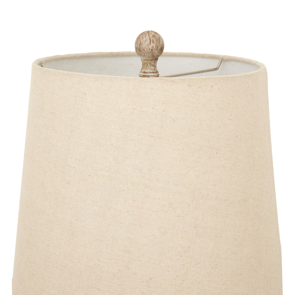 Chiaro Candlestick Table Lamp With Linen Shade by Hill Interiors - image 4