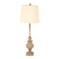 Chiaro Candlestick Table Lamp With Linen Shade by Hill Interiors