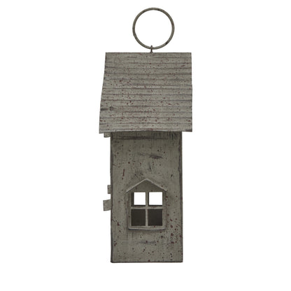 Rustic Metal Hanging House With Tealight Holder by Hill Interiors - image 3
