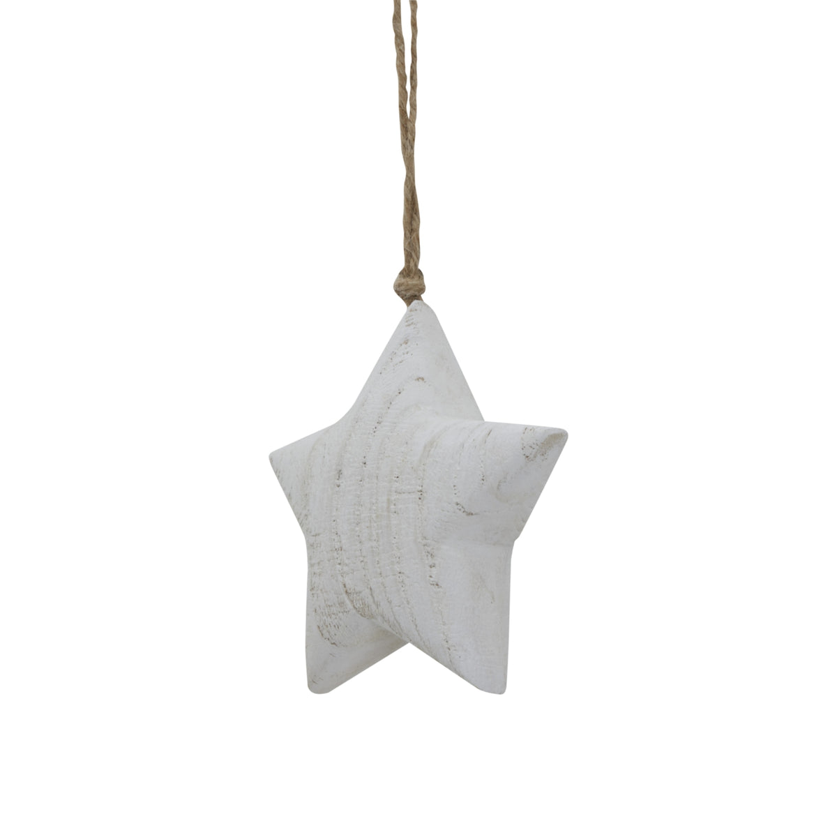 Whitewashed Rustic Hanging Star by Hill Interiors - image 2