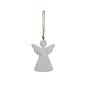 Whitewashed Rustic Hanging Angel by Hill Interiors