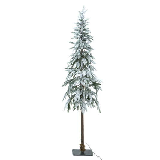 Large Snowy Woodland Pre-Lit 350 Led Christmas Tree by Hill Interiors