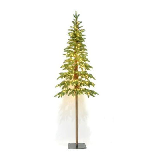 Large Green Woodland Pre-Lit 350 Led Christmas Tree by Hill Interiors