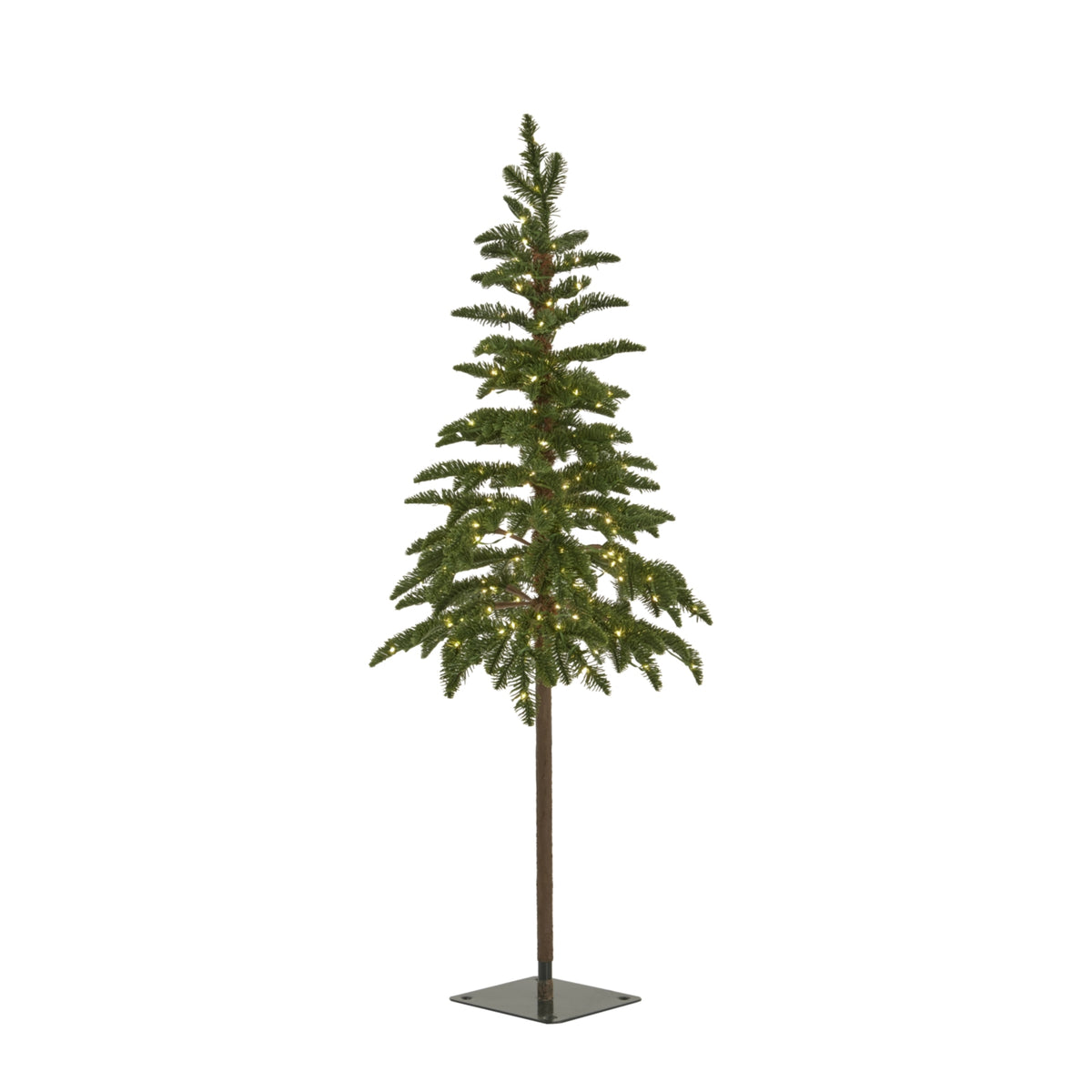 Medium Green Woodland Pre-Lit 200 Led Christmas Tree by Hill Interiors - image 2