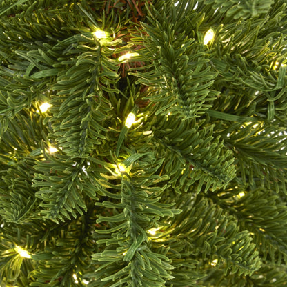Medium Green Woodland Pre-Lit 200 Led Christmas Tree by Hill Interiors - image 3