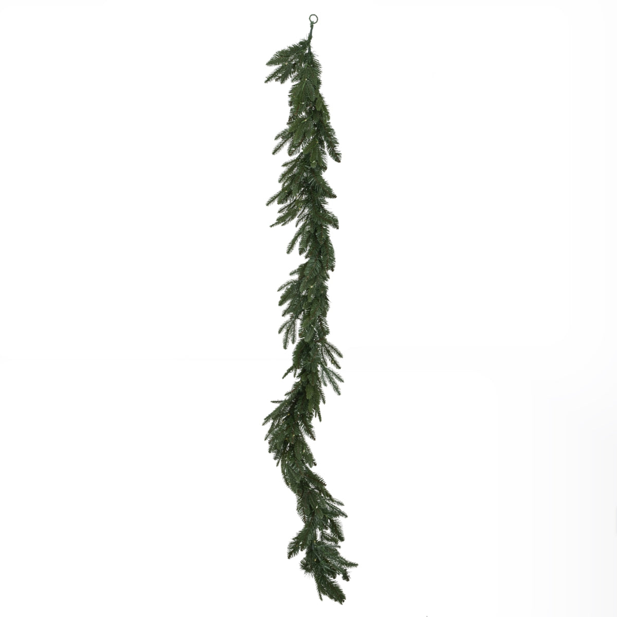 Green Pre-Lit Woodland 200 Led Fir Christmas Garland by Hill Interiors - image 3