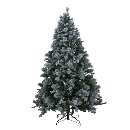 Snowy Forest Fir Pre-Lit 400L Led Christmas Tree by Hill Interiors