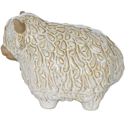 Alora Ceramic Highland Cow by Hill Interiors - image 3