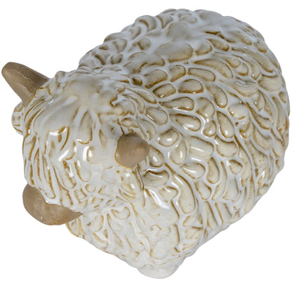 Alora Ceramic Highland Cow by Hill Interiors - image 4