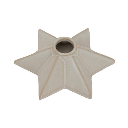 Alora Ceramic Angled Star Candle Holder by Hill Interiors - image 3