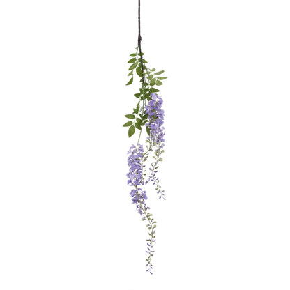 Large Purple Wisteria Spray by Hill Interiors