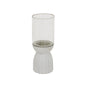 White Carved Hurricane Lantern by Hill Interiors