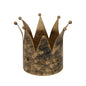 Antique Gold Crown Candle Holder by Hill Interiors