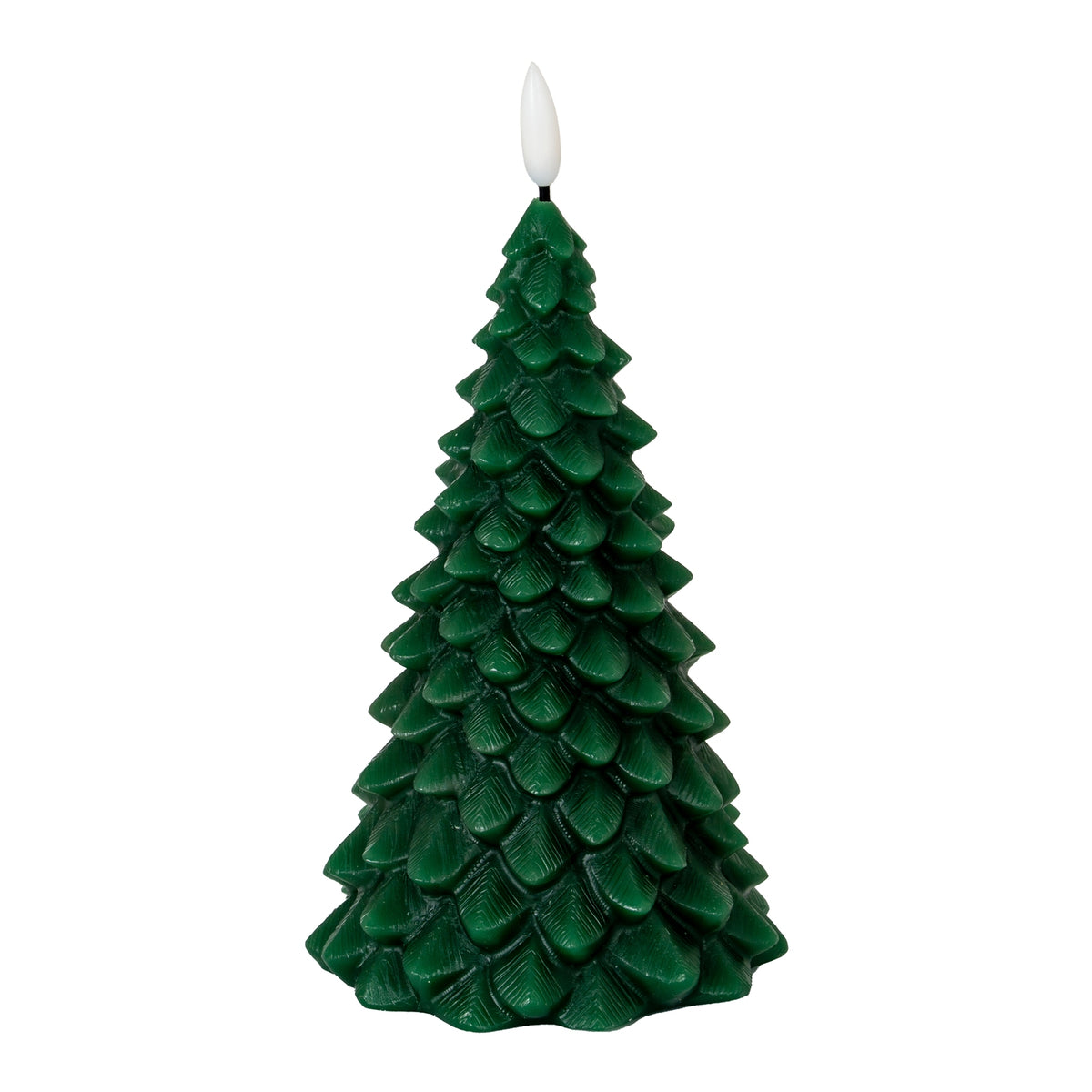 Luxe Collection Natural Glow Green Tree LED Wax Candle by Hill Interiors