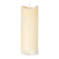 Luxe Collection Natural Glow 2.75x8 Cream Melted LED Candle by Hill Interiors
