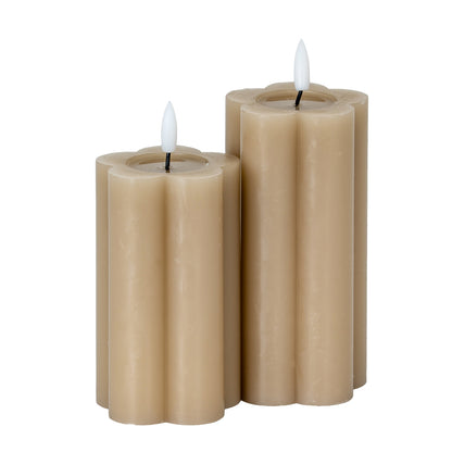 Luxe Collection Natural Glow 2.75x5 Stone LED Candle by Hill Interiors - image 3