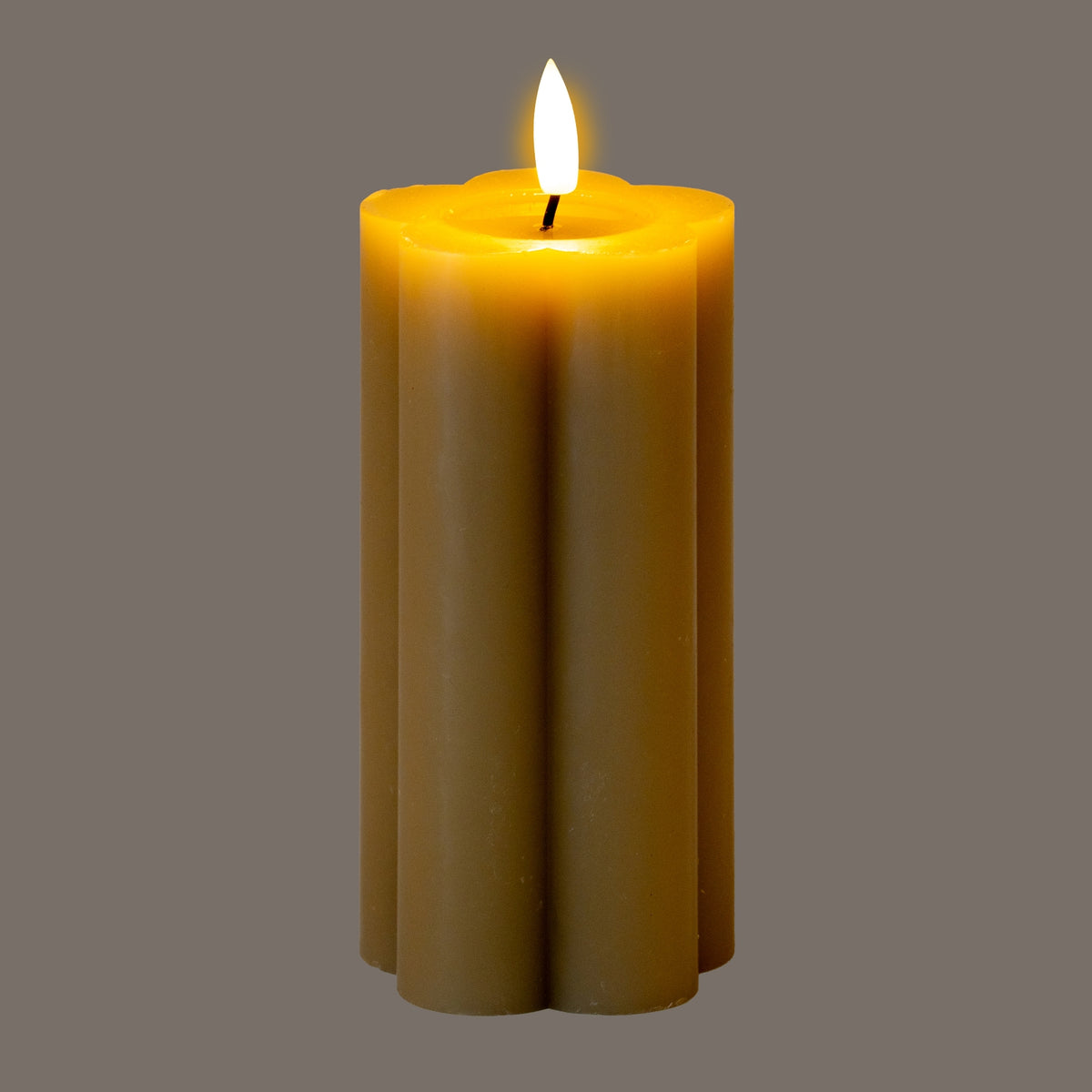 Luxe Collection Natural Glow 2.75x6 Stone LED Candle by Hill Interiors - image 2