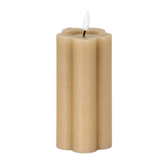 Luxe Collection Natural Glow 2.75x6 Stone LED Candle by Hill Interiors