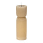 Luxe Collection Natural Glow 2.75x10 Stone Carved LED Candle by Hill Interiors