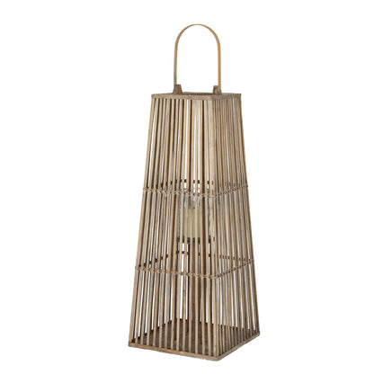 Large Silo Wicker Lantern With Glass Holder by Hill Interiors - image 3