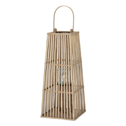 Medium Silo Wicker Lantern With Glass Holder by Hill Interiors - image 2