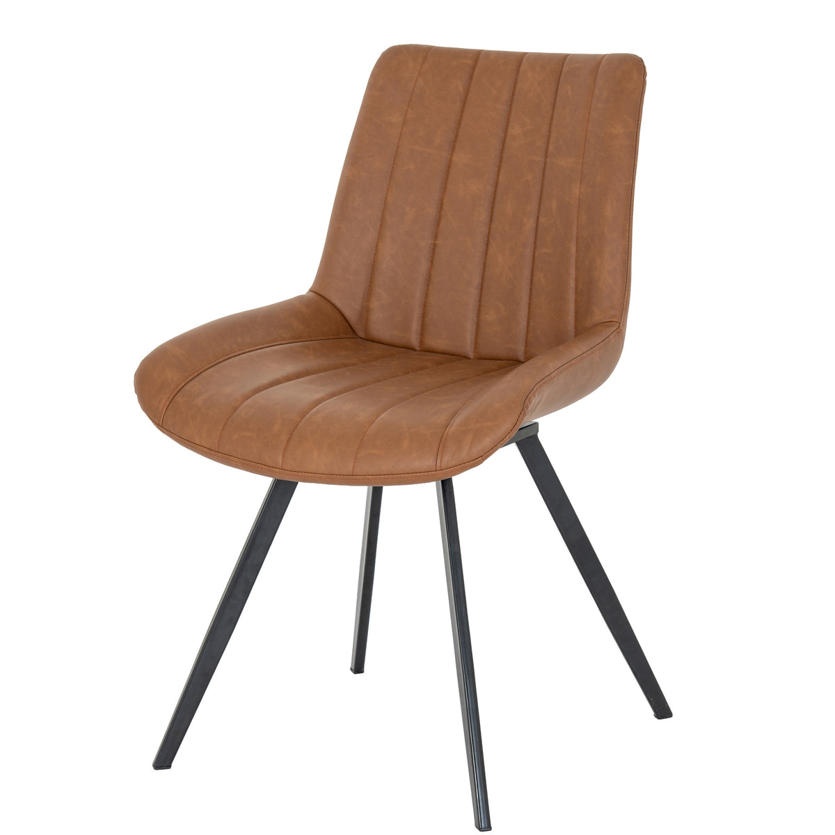 Malmo Tan Swivel Dining Chair by Hill Interiors - image 2