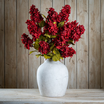Dark Red Spear Hydrangea Spray by Hill Interiors - image 2