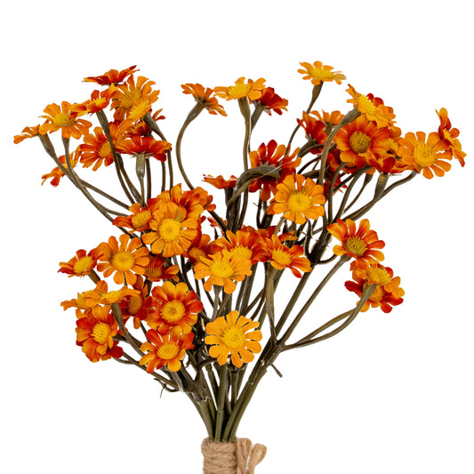 Orange Daisy Bunch by Hill Interiors