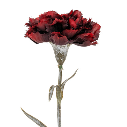 Burgundy Carnation Stem by Hill Interiors - image 3