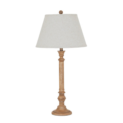Solenne Table Lamp With Edged Linen Shade by Hill Interiors - image 2