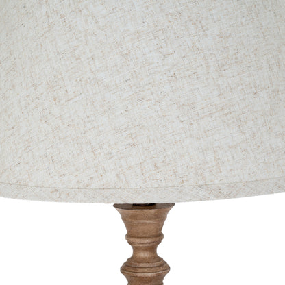Solenne Table Lamp With Edged Linen Shade by Hill Interiors - image 4