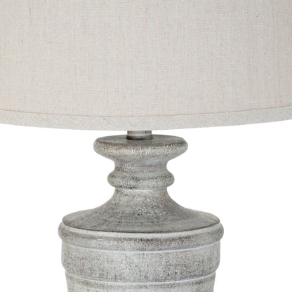 Ossia Table Lamp With Linen Shade by Hill Interiors - image 4