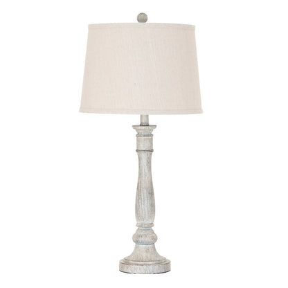 Stella Table Lamp With Linen Shade by Hill Interiors - image 2