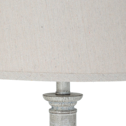 Stella Table Lamp With Linen Shade by Hill Interiors - image 4