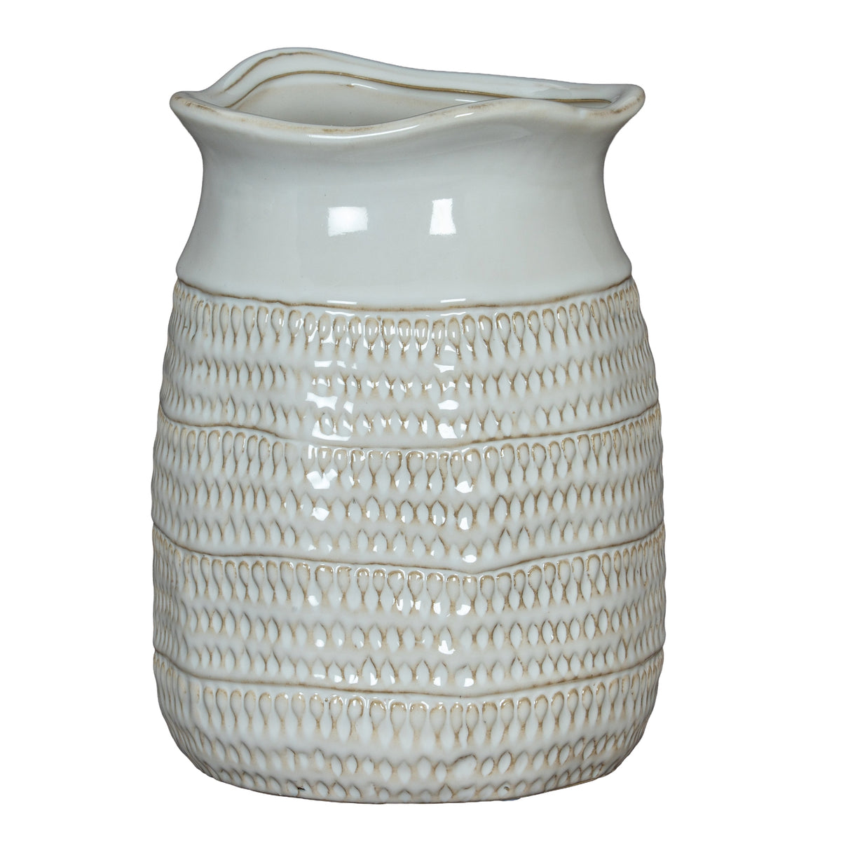 Tava Cylinder Hewn Vase by SEDERVA