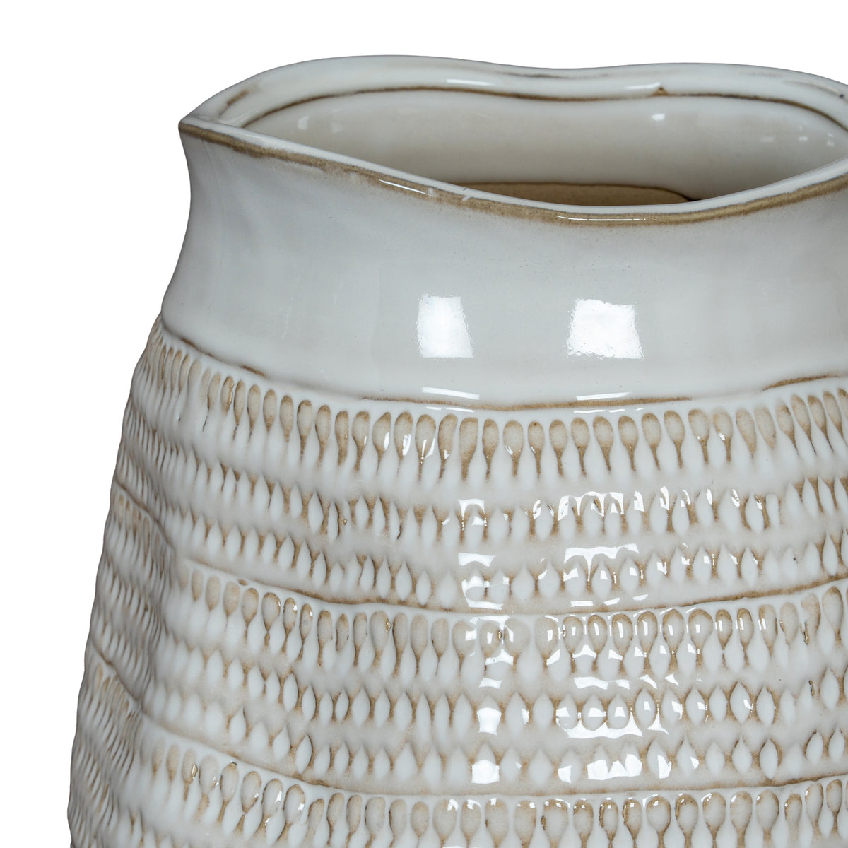 Tava Wide Hewn Vase by Hill Interiors - image 3