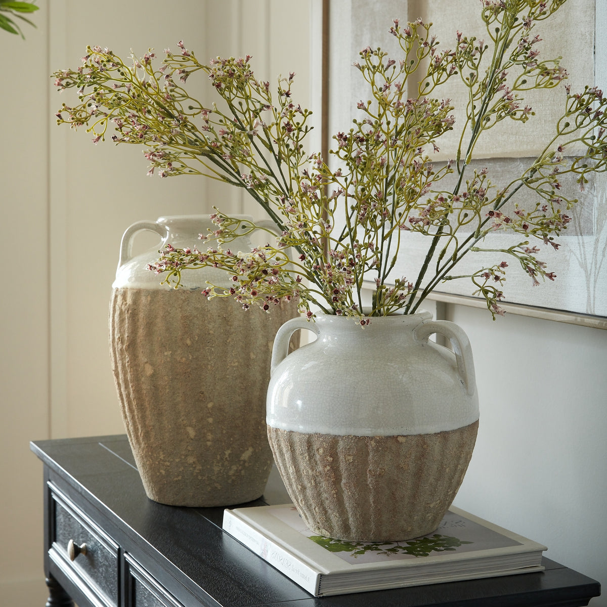 Thorne Medium Amphora Vase by Hill Interiors