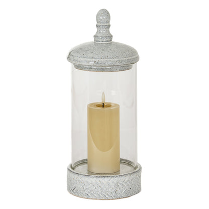 Sona Medium Hurricane Lantern With Lid by Hill Interiors - image 2