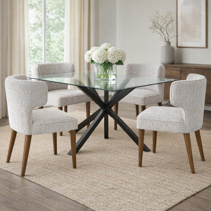 Avia Mist Dining Chair by Hill Interiors