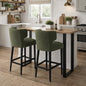 Avia Moss Barstool by Hill Interiors
