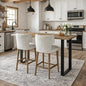 Avia Mist Barstool by Hill Interiors