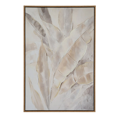 Folira Hand Painted Canvas In Frame by Hill Interiors
