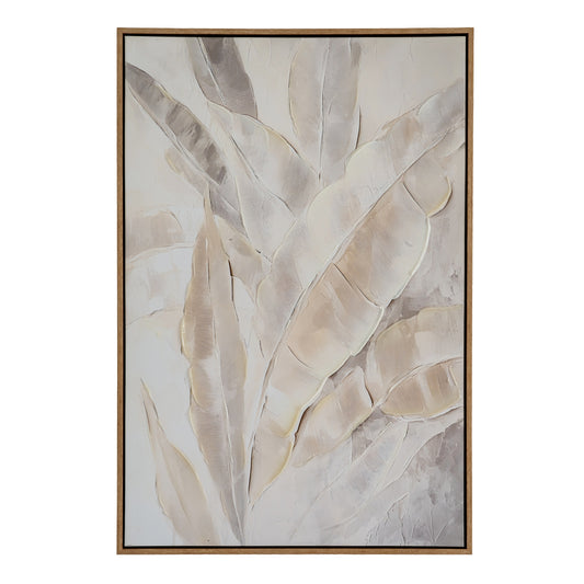 Folira Hand Painted Canvas In Frame by Hill Interiors